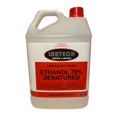 Ethanol 70% Denatured (Ethyl Alcohol) 5 Litres